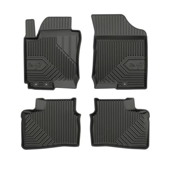 Car foot mats Hyundai i30: 77408296 Frogum Rubber mats Frogum No. 77 for Hyundai i30 (mkI) (hatchback) 2007-2012