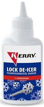 Kerry KR-183 Locks defroster with silicone in a dispenser bottle, 60 ml KR183