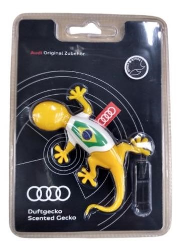 VAG 000 087 009 AB Audi Gecko Amarelo Brasil Air Freshener, woody 000087009AB