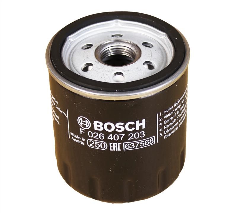 Bosch F 026 407 203 Oil Filter F026407203