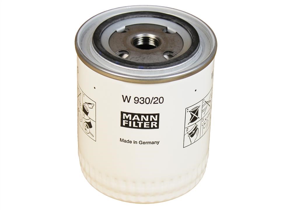 Mann-Filter W 930/20 Oil Filter W93020