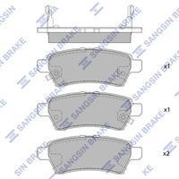 Sangsin SP1477 Rear disc brake pads, set SP1477