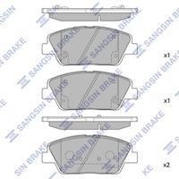 Sangsin SP1397 Front disc brake pads, set SP1397