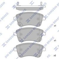 SP1515 Sangsin Front disc brake pads, set