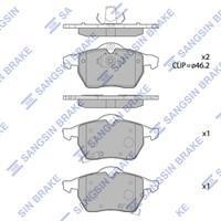 Sangsin SP1757 Front disc brake pads, set SP1757