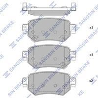 Sangsin SP4070 Rear disc brake pads, set SP4070