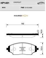Sangsin HP1481 Front disc brake pads, set HP1481