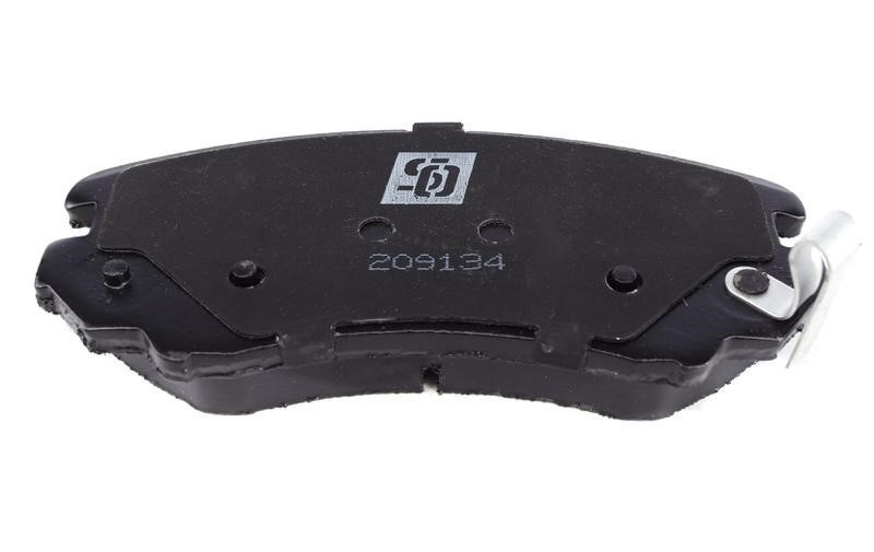 Front disc brake pads, set Solgy 209134