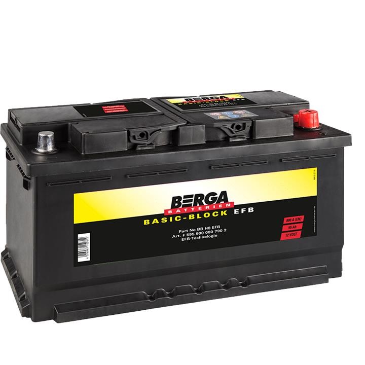 Berga 5955000807902 Battery Berga 12V 95AH 800A(EN) R+ 5955000807902