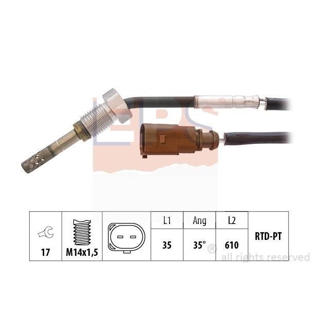 Eps 1.220.199 Exhaust gas temperature sensor 1220199