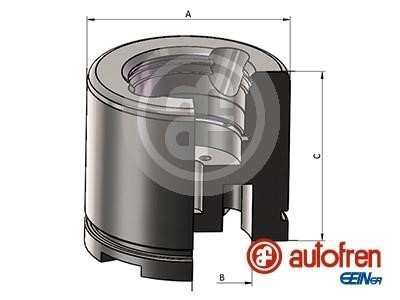 Caliper piston Citroen XM: D025669 Autofren Front brake caliper piston