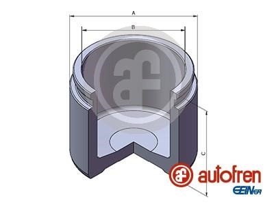 D025700 Autofren Brake caliper piston