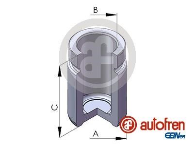Autofren D025648 Rear brake caliper piston D025648