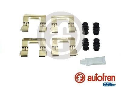 Autofren D42862A Mounting kit brake pads D42862A