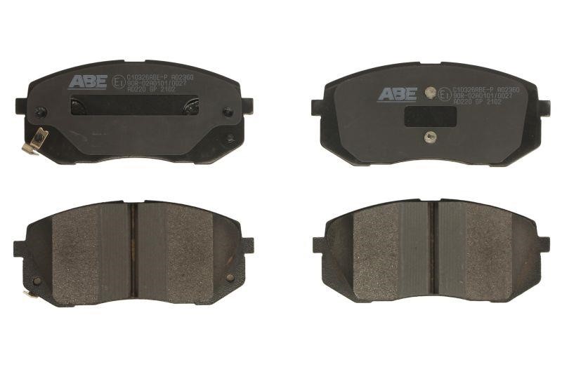 ABE C10326ABE-P Front disc brake pads, set C10326ABEP