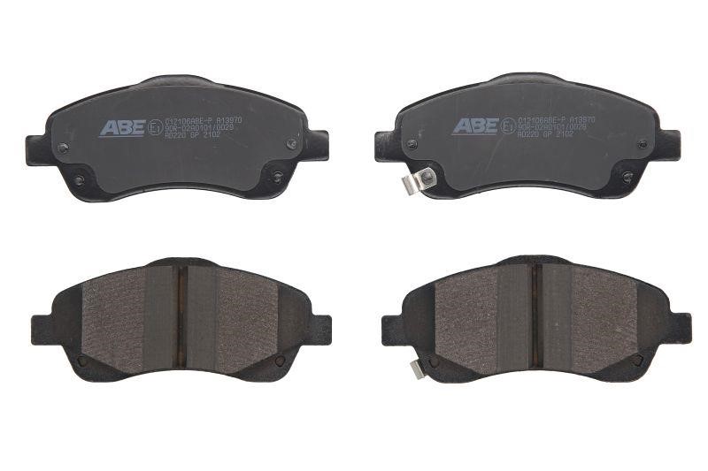ABE C12106ABE-P Front disc brake pads, set C12106ABEP