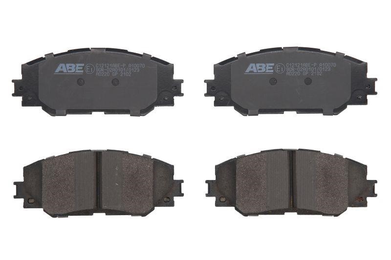 ABE C12121ABE-P Front disc brake pads, set C12121ABEP