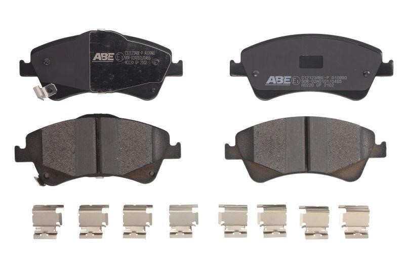 ABE C12123ABE-P Front disc brake pads, set C12123ABEP