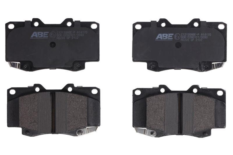 ABE C12130ABE-P Front disc brake pads, set C12130ABEP