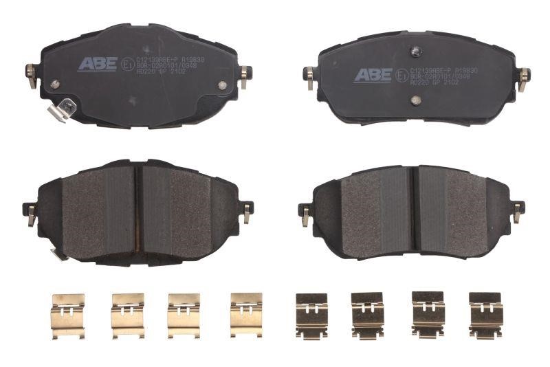 ABE C12139ABE-P Front disc brake pads, set C12139ABEP