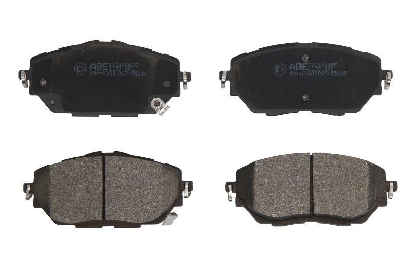 ABE C12140ABE Front disc brake pads, set C12140ABE