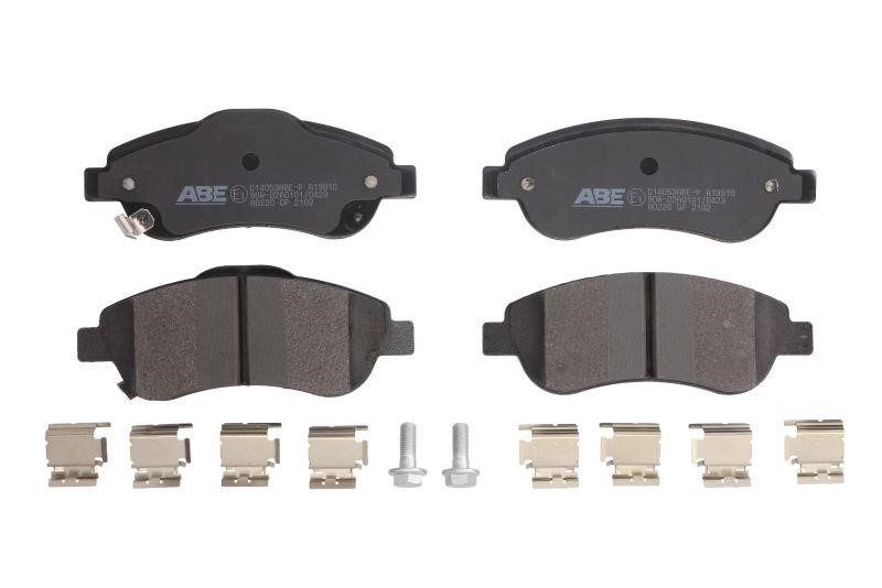 ABE C14053ABE-P Front disc brake pads, set C14053ABEP