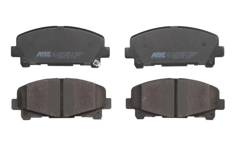 ABE C14057ABE-P Front disc brake pads, set C14057ABEP