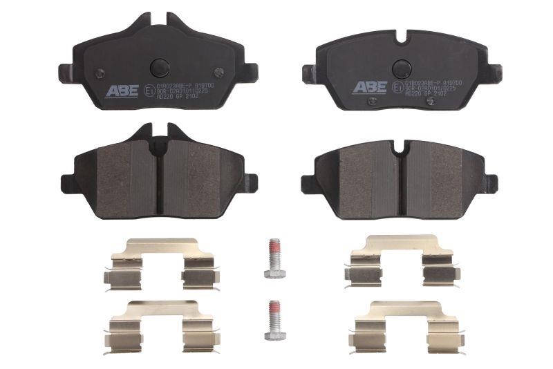 ABE C1B023ABE-P Front disc brake pads, set C1B023ABEP