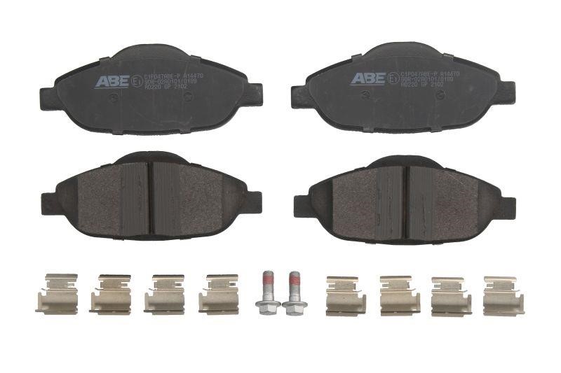 ABE C1P047ABE-P Front disc brake pads, set C1P047ABEP