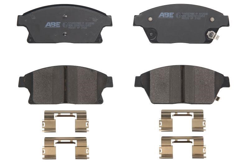 ABE C1X037ABE-P Front disc brake pads, set C1X037ABEP