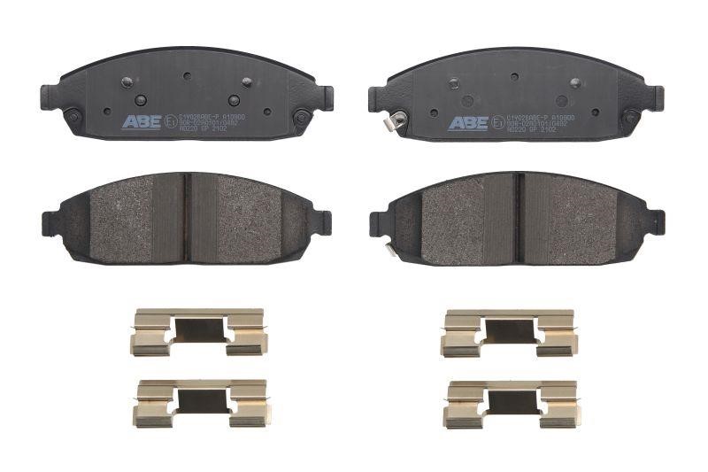 ABE C1Y026ABE-P Front disc brake pads, set C1Y026ABEP