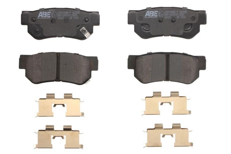 ABE C20510ABE-P Rear disc brake pads, set C20510ABEP