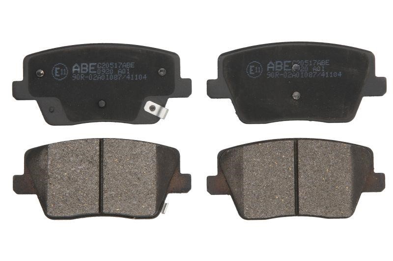 ABE C20517ABE Rear disc brake pads, set C20517ABE