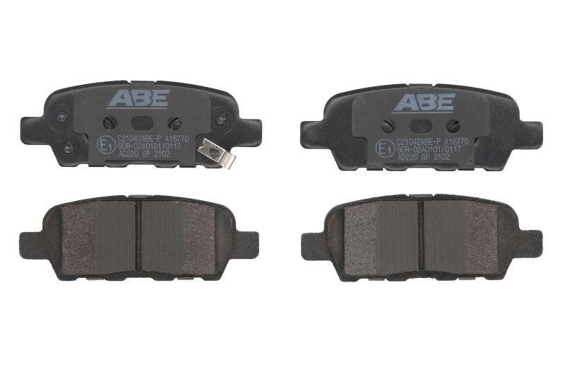 ABE C21042ABE-P Rear disc brake pads, set C21042ABEP