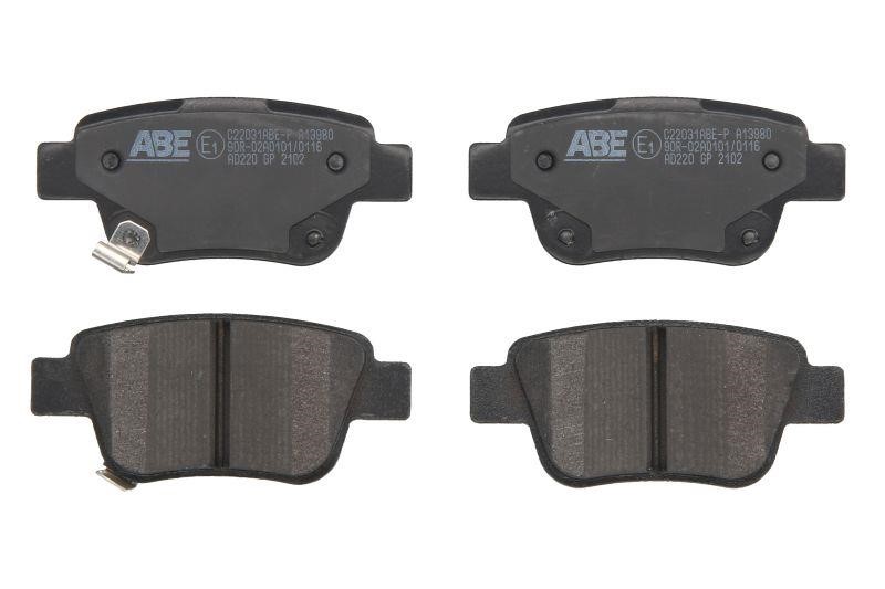 ABE C22031ABE-P Rear disc brake pads, set C22031ABEP