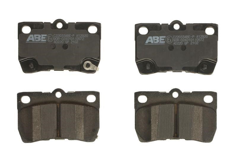 ABE C22033ABE-P Rear disc brake pads, set C22033ABEP