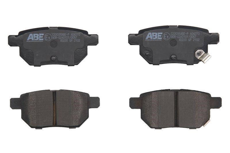 ABE C22035ABE-P Rear disc brake pads, set C22035ABEP