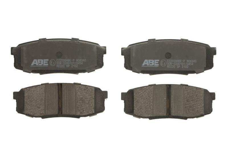 ABE C22039ABE-P Rear disc brake pads, set C22039ABEP