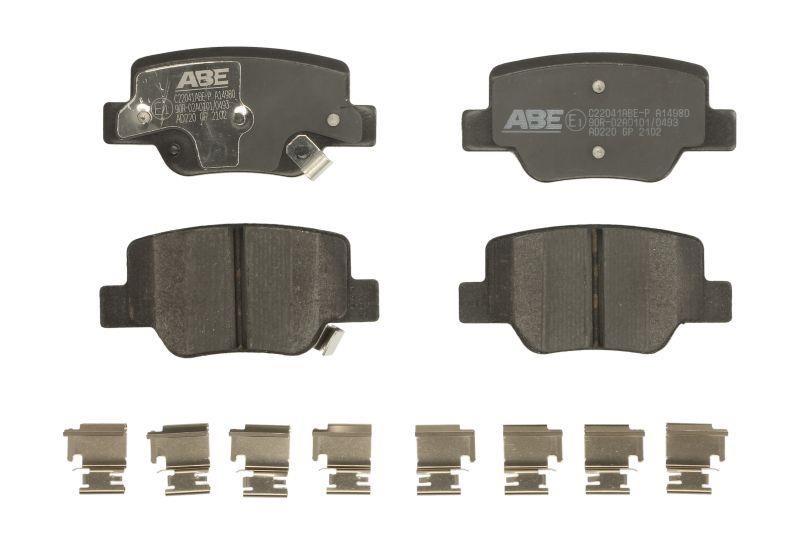 ABE C22041ABE-P Rear disc brake pads, set C22041ABEP
