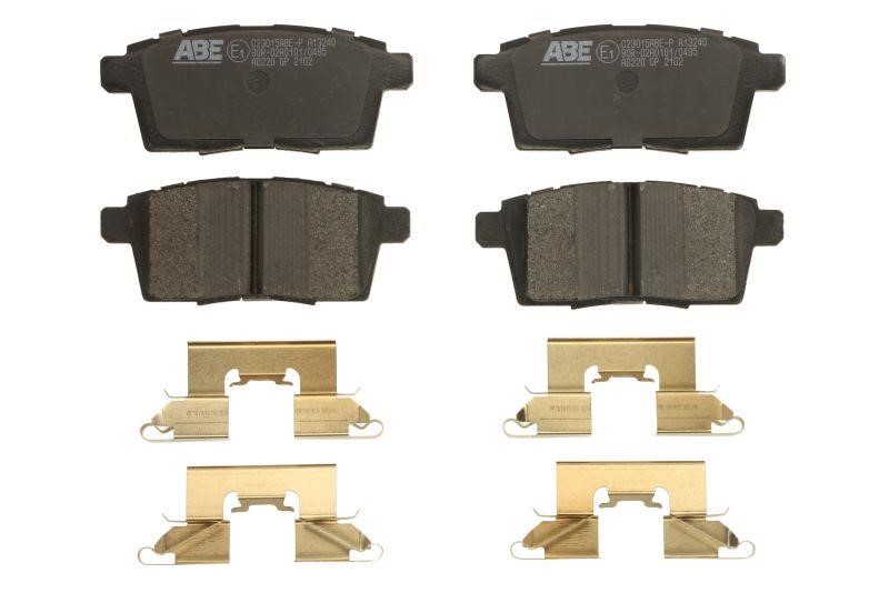 ABE C23015ABE-P Rear disc brake pads, set C23015ABEP