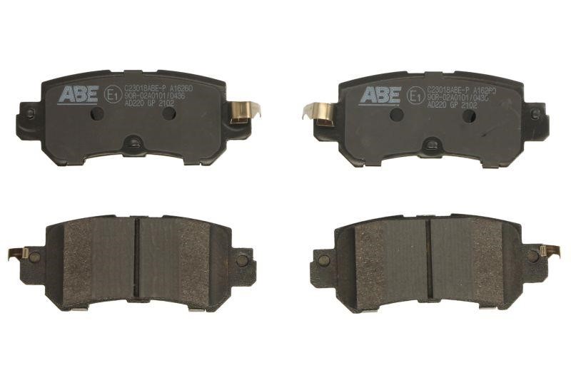 ABE C23018ABE-P Rear disc brake pads, set C23018ABEP
