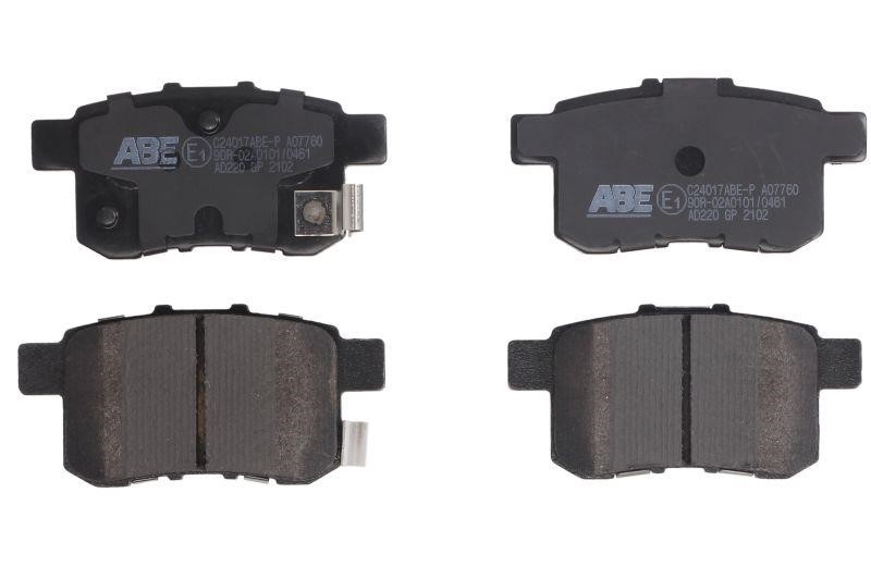 ABE C24017ABE-P Rear disc brake pads, set C24017ABEP