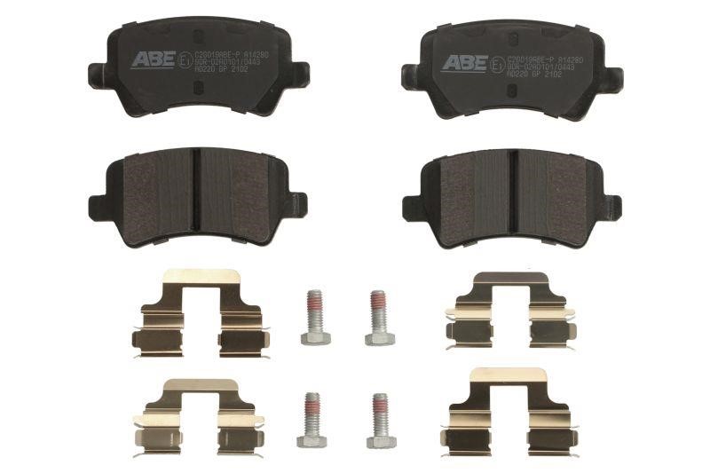 ABE C2G019ABE-P Rear disc brake pads, set C2G019ABEP
