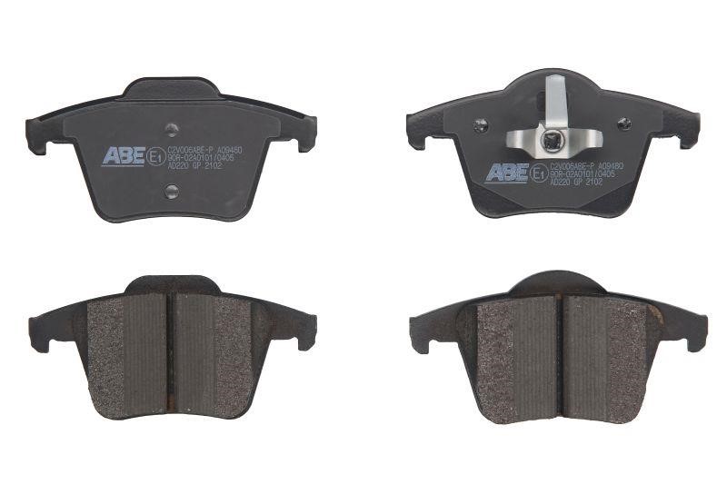 ABE C2V006ABE-P Rear disc brake pads, set C2V006ABEP