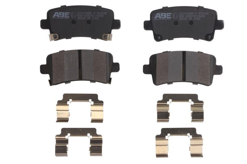 ABE C2X015ABE-P Rear disc brake pads, set C2X015ABEP