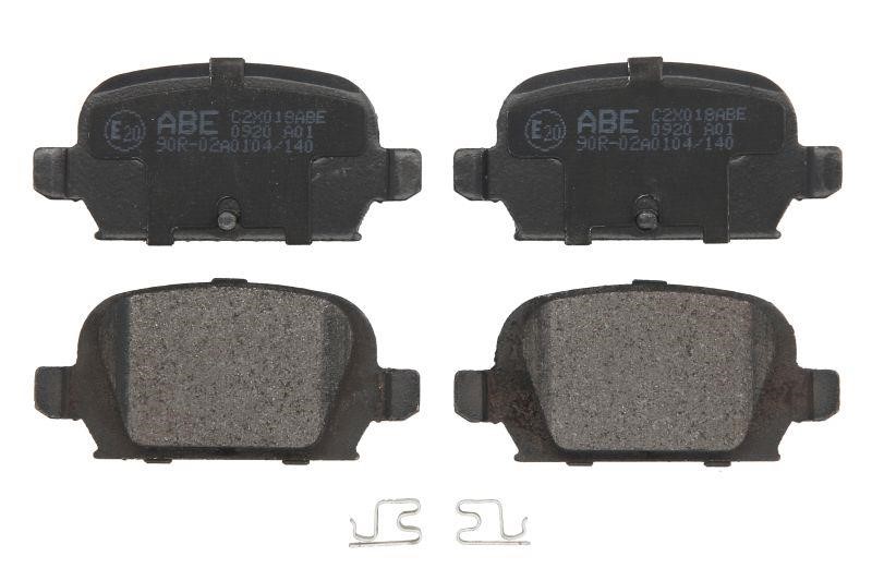 ABE C2X018ABE Rear disc brake pads, set C2X018ABE