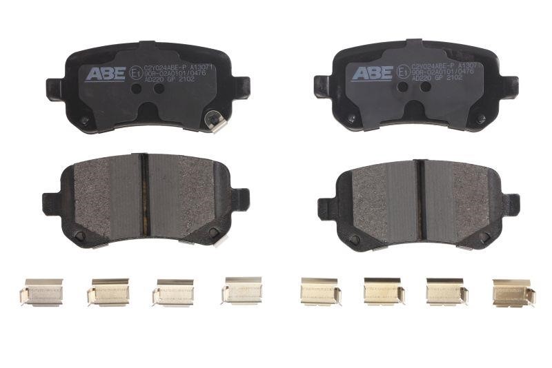 ABE C2Y024ABE-P Rear disc brake pads, set C2Y024ABEP