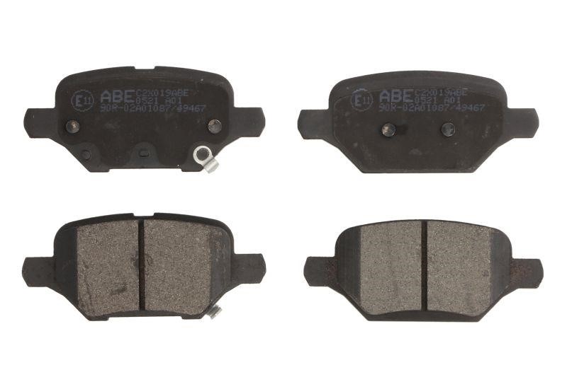 ABE C2X019ABE Rear disc brake pads, set C2X019ABE
