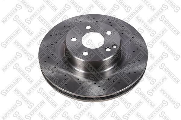 Stellox 6020-1142V-SX Ventilated brake disc with perforation 60201142VSX