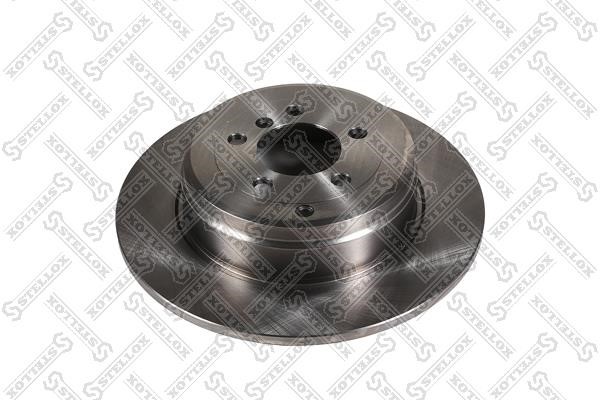 Stellox 6020-1661-SX Rear brake disc, non-ventilated 60201661SX
